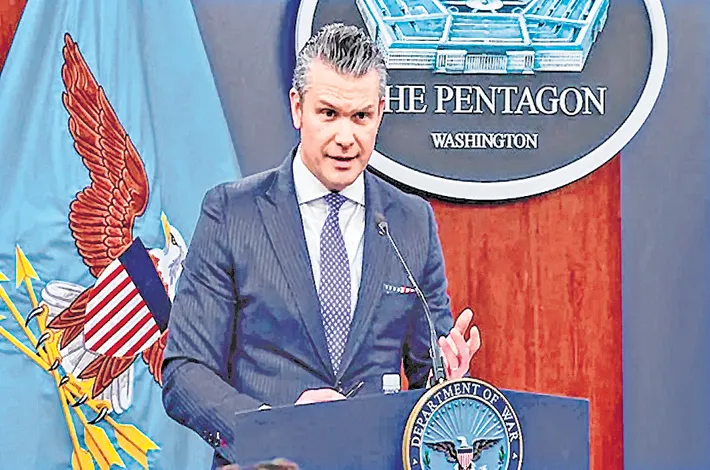 Choose wisely, make a deal, Hegseth tells Iran